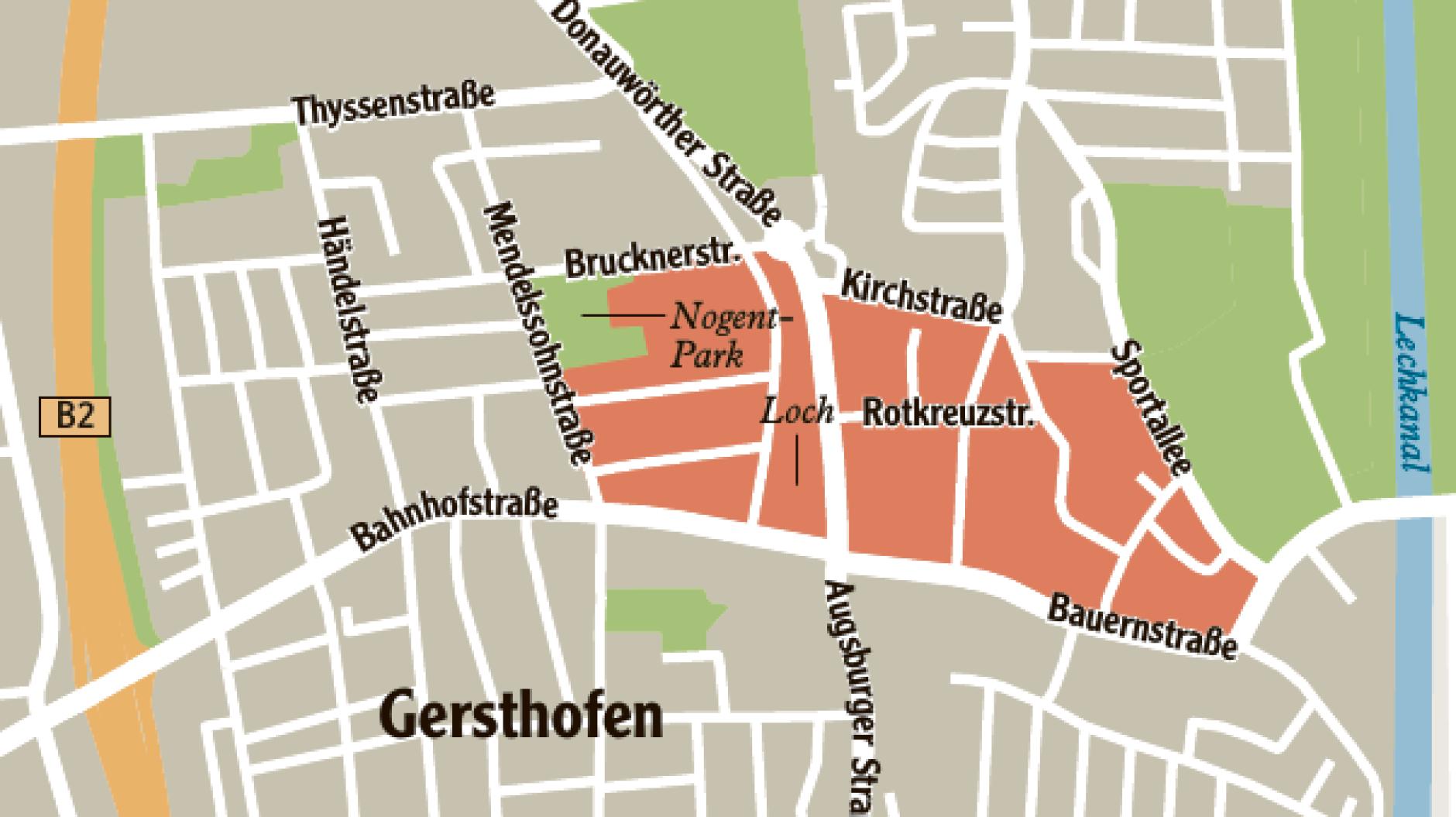 Städteplanung: Wie will Gersthofen das Zentrum aufwerten? | Augsburger