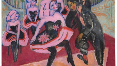 Das Bild von Ernst Ludwig Kirchner «Tanz im Varieté» aus dem Jahr 1911, dessen Verbleib jahrzehntelang ungeklärt war, ist wieder aufgetaucht.