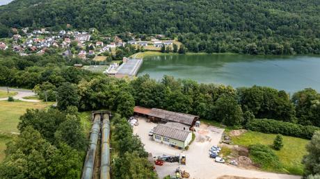 Das Pumpspeicherkraftwerk am Happurger Stausee soll bis 2028 wieder in Betrieb gehen.