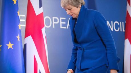 Die britische Premierministerin Theresa May beim Abschluss des EU-Gipfels. Großbritannien bekommt für den Brexit Zeit bis zum 31. Oktober, kann aber auch früher geregelt aus der EU austreten.