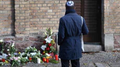 Trauer in Halle: Der Attentäter wollte ein Blutbad in einer Synagoge anrichten.