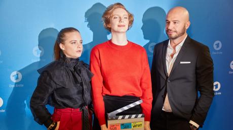 Jasna Fritzi Bauer (links), Luise Wolfram und Dar Salim sind das neue Ermittler-Trio im Bremen-"Tatort".