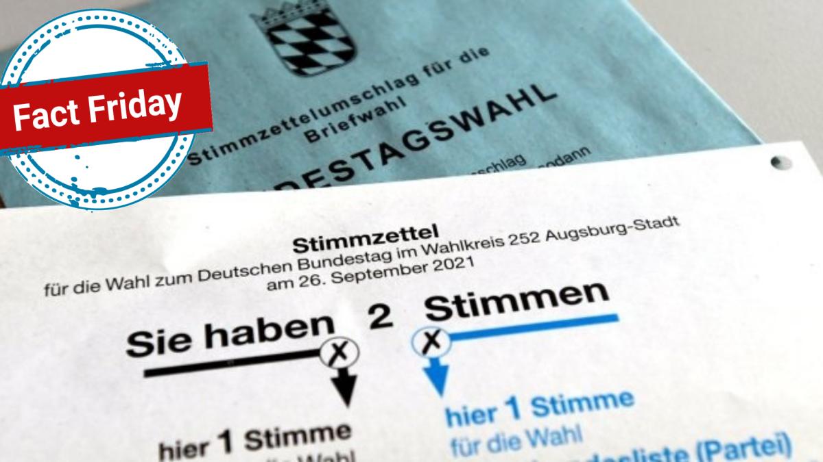 Bundestagswahl 2021: Faktencheck: Warum gelochte Stimmzettel nicht ungültig  sind