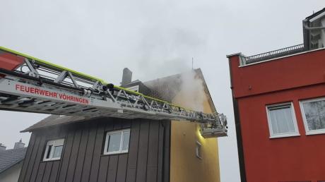 Die Feuerwehr ist am Donnerstag zu einem Brand in Bellenberg ausgerückt.