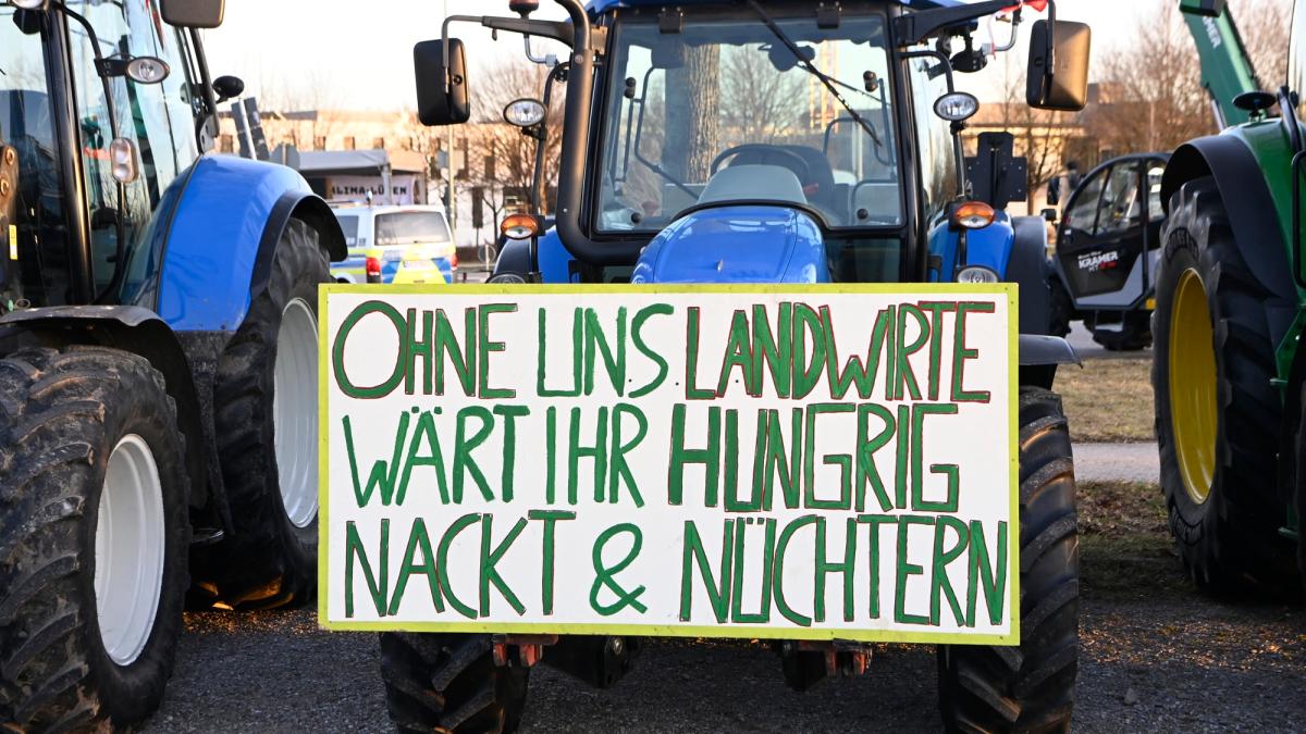 Bauernprotest am 8.1.24 in Augsburg: Wo heute demonstriert wird