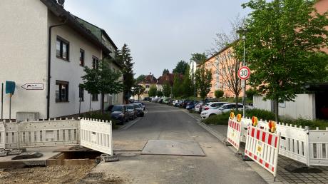 Der dritte Bauabschnitt in der Neuburger Eybstraße soll bald beginnen.