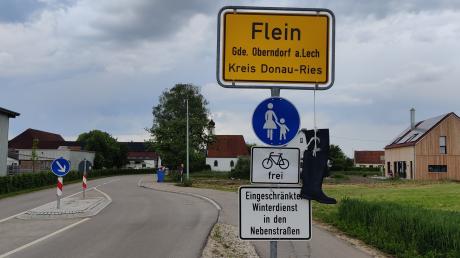 Für den abgeschlossenen Straßenbau in Flein gibt es heuer noch 83.500 Euro Zuschuss für die Gemeinde Oberndorf.