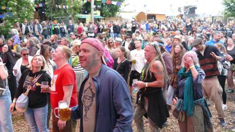 Am Donnerstag startete das Wudzdog-Festival in Dornstadt 2024. 