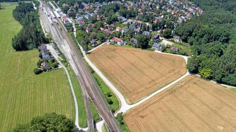 Der fünfeckige Acker am Guggenberg nordöstlich des Geltendorfer Bahnhofs wird wohl Bauland.