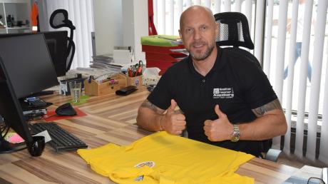 Fußball Christian Braun aus Ottmarshausen besucht die Spiele von Rumänien 