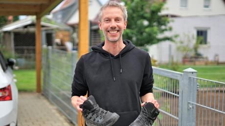 Fabian Wachter vom Gundelfinger Verein Walk4Children freut sich auf den 100-Kilometer-Lauf im August.