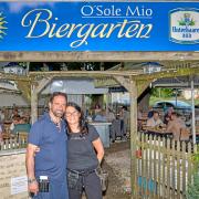 Giuseppe Dionisio und seine Frau Karin betreiben seit 31 Jahren das Restaurant "O Sole Mio" in Radegundis. 