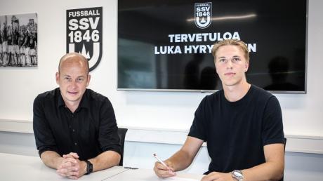 Der finnische U21-Nationalspieler Luka Hyryläinen ist Neuzugang Nummer acht beim SSV Ulm 1846 Fußball.