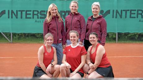 Das erfolgreiche Damenteam des TC Tagmersheim konnte sich bereits über den Titelgewinn freuen. Vorne von links: Theresa Mayr, Sabrina Meier, Lena Steib sowie (hinten von links) Lena Prestle, Anja Wechsler und Sabrina Eisenschenk.
