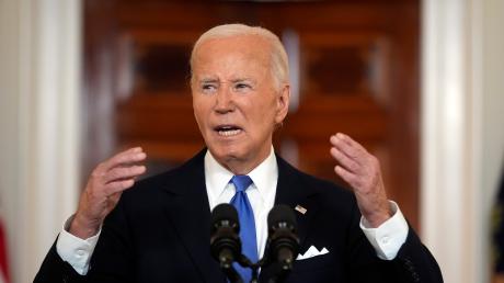 US-Präsident Joe Biden hielt eine Brandrede gegen das jüngste Urteil des höchsten Gerichts.