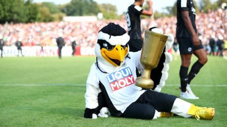 Schon beim DFB-Pokalspiel des SSV Ulm 1846 Fußball gegen Eintracht Frankfurt im August 2018 war Liqui Moly vorübergehend Trikotsponsor.