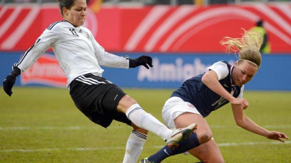 Fußball Dfb Frauen Mit Teilerfolg Gegen Olympiasieger Usa Augsburger