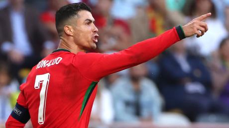 Zwei EM-Spiele gibt es am 18. Juni 2024. Es spielt auch Portugal mit Kapitän Cristiano Ronaldo.