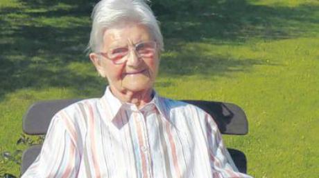 Franziska Wiedemann feiert heute ihren 90. Geburtstag.  