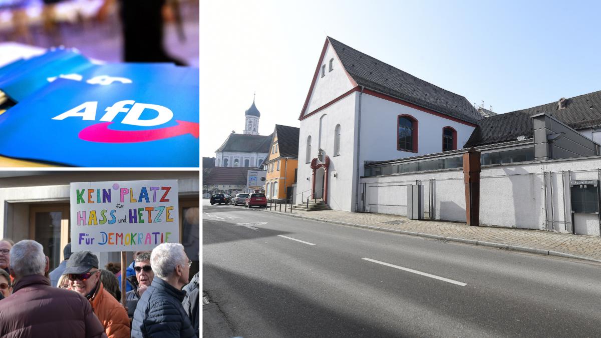 Burgau: AfD-Kundgebung mit Mannes: Gegendemo hat sich schon angemeldet