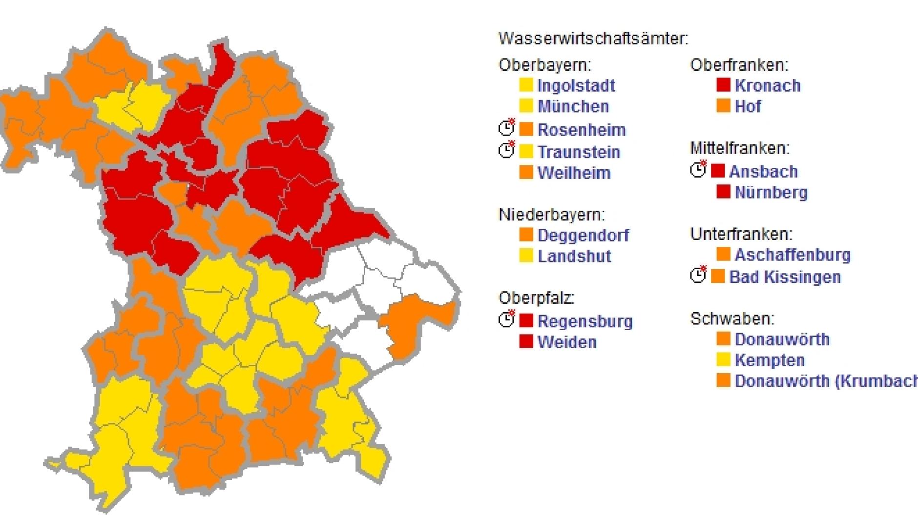 Hochwasser: Gespanntes Warten in Schwaben | Augsburger Allgemeine
