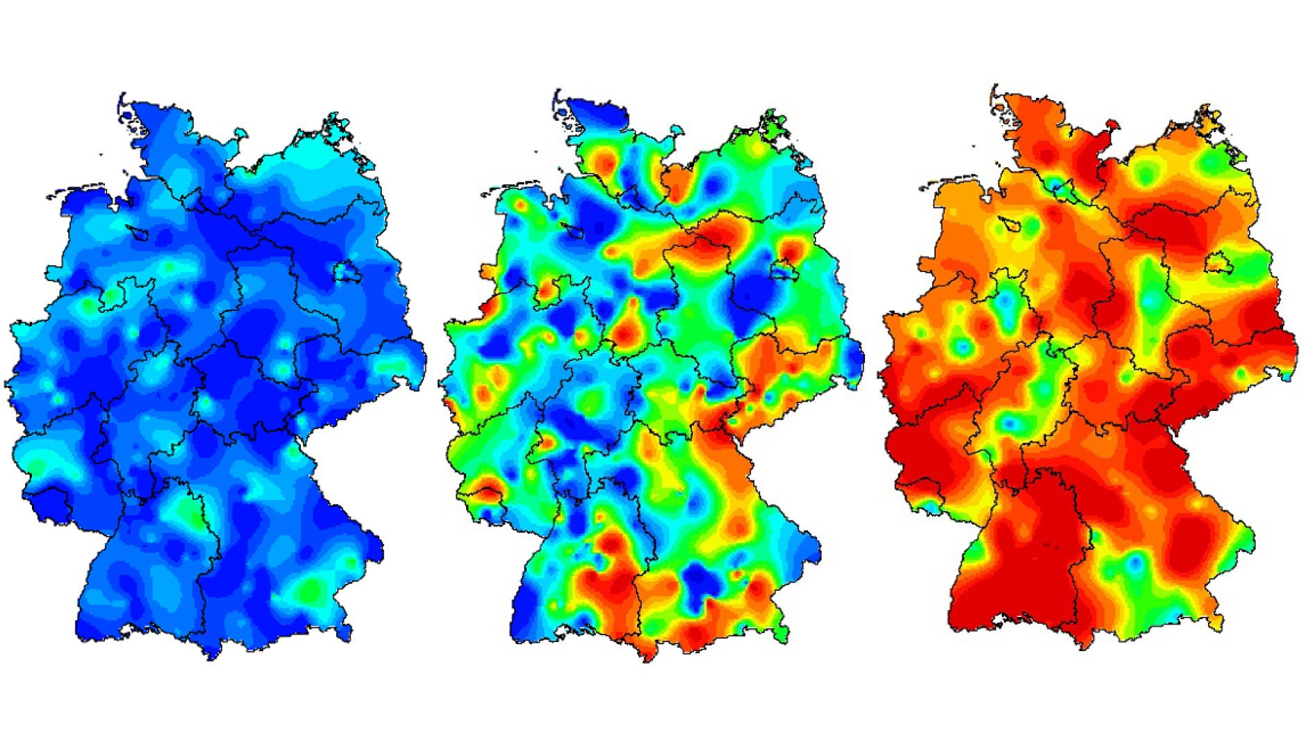 Grippe: Karten-Animation zeigt: So hat die Grippewelle Deutschland