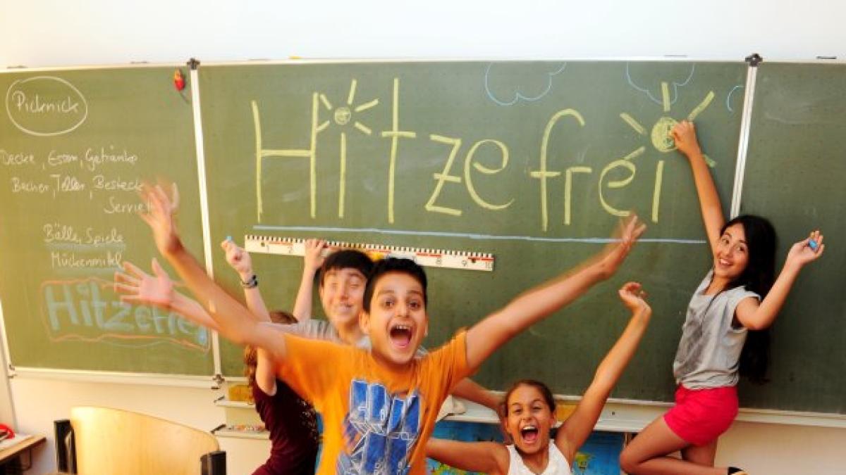 Hitzefrei: Wann gibt es Hitzefrei in der Schule oder im ...