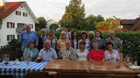 Die Ehrenamtlichen des Kreisseniorenheims in Greifenberg trafen sich zu einem Abendessen und tauschten sich aus. 	