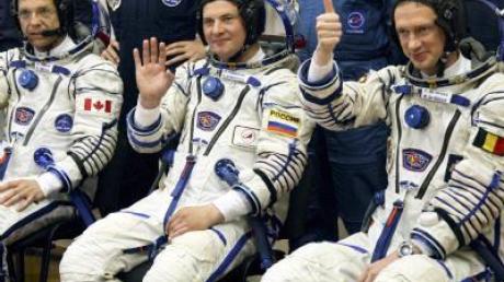 Volles Haus auf ISS: Neue Langzeitcrew angekommen