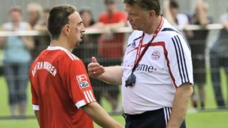 Ribéry gibt im Streit mit van Gaal nach