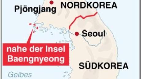 Südkoreanisches Kriegsschiff gesunken
