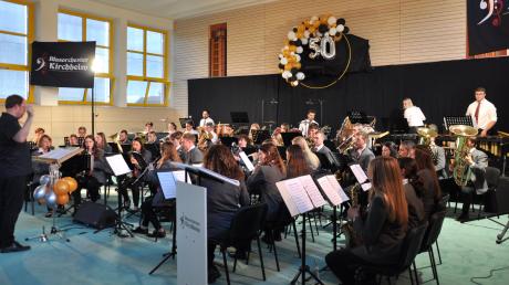 Mit viel Abwechslung und großem Talent unterhielt das Blasorchester Kirchheim beim Jubiläumskonzert das Publikum.