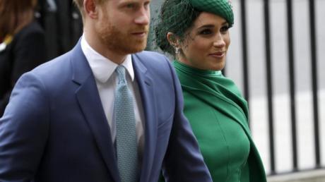 Prinz Harry und Herzogin Meghan im März.