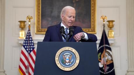 «Es ist ein Fahrplan für einen dauerhaften Waffenstillstand und die Freilassung aller Geiseln»: Joe Biden.