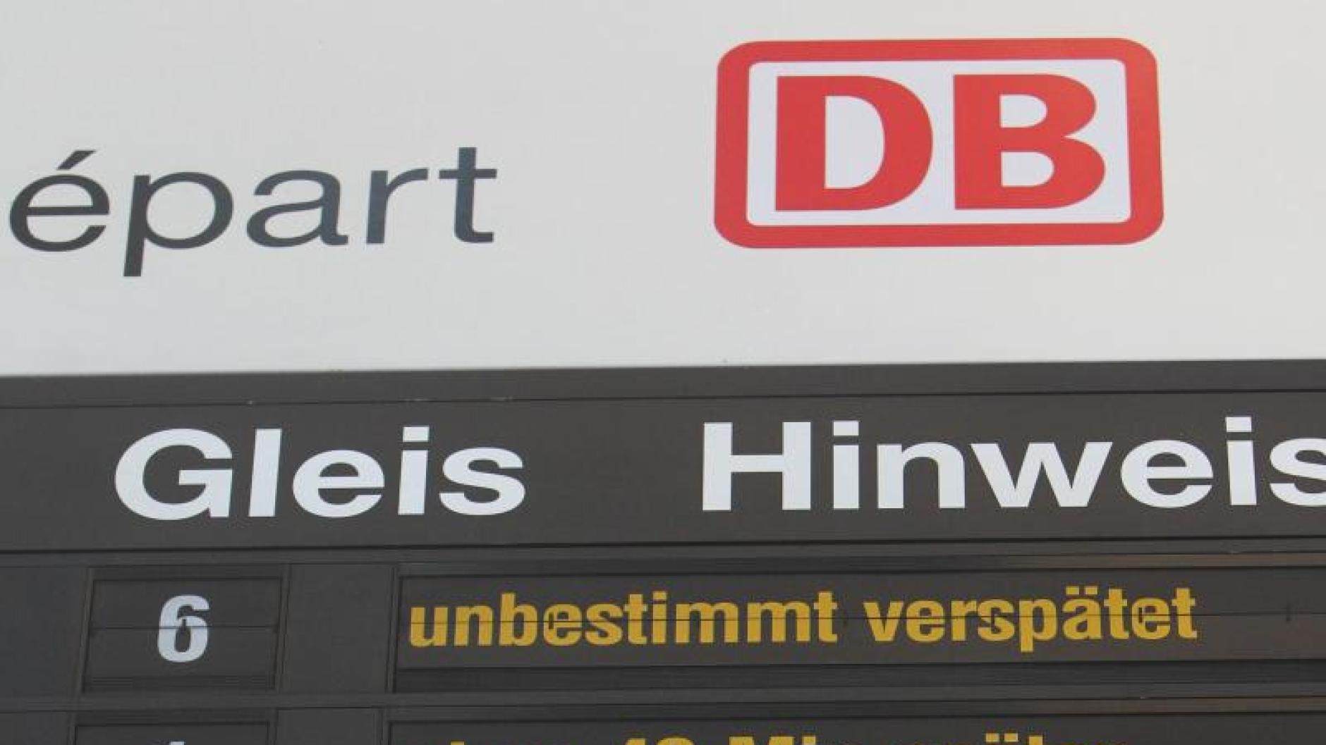 Deutsche Bahn: Neues System soll Bahnkunden besser über Verspätungen
