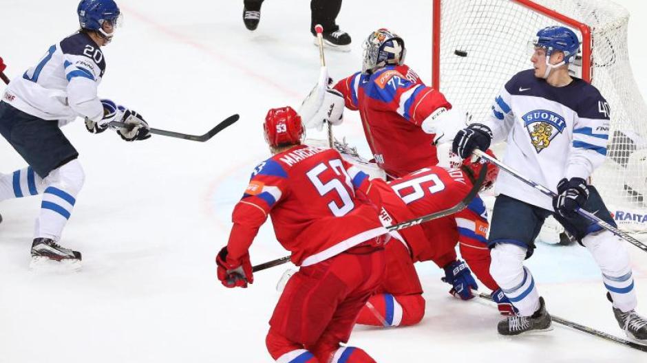 Eishockey Finnland Bezwingt Russland Im Endspiel Gegen Kanada Augsburger Allgemeine