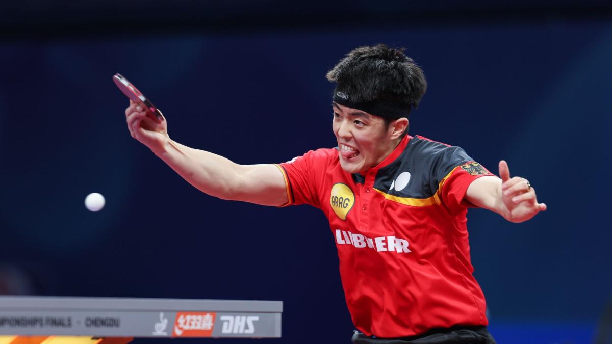#Tischtennis-Europameister Dang Qiu verliert gegen Toptalent