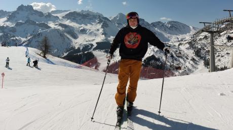Skifahren ist seine Leidenschaft. Michael Reiter ist jedes Jahr zwischen 15 und 20 Mal auf der Piste. Foto: Reiter