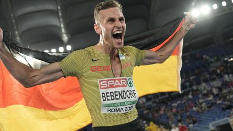 Karl Bebendorf hat bei der EM über 3000 Meter Hindernis die Bronzemedaille gewonnen.