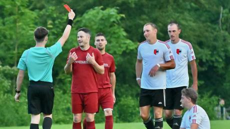 Stefan Maier war in allen 30 Spielen für den TSV Welden am Ball. Im letzten Match gegen Anhausen sah er die Rote Karte. Foto: Marcus Merk