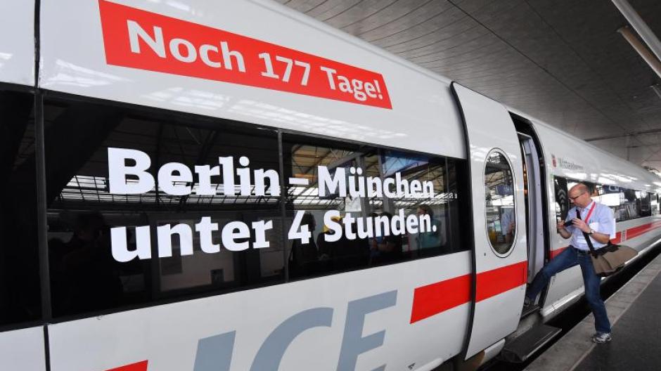 Konkurrenz Fur Inlandsfluge Bahnstrecke Berlin Munchen Jetzt In Weniger Als Vier Stunden Augsburger Allgemeine