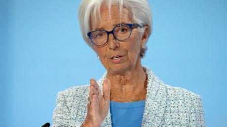 Christine Lagarde äußert sich zur Geldpolitik der EZB.